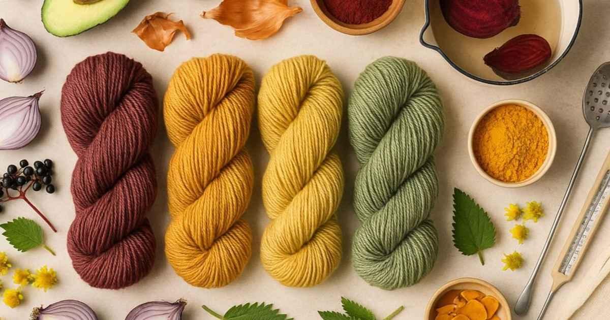 Natural Dyeing with Wool Workshop