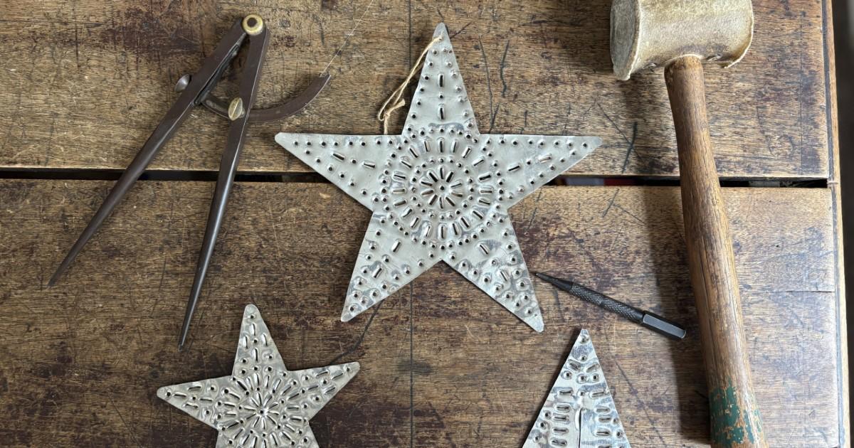 Workshop: Tin-Pierced Ornaments