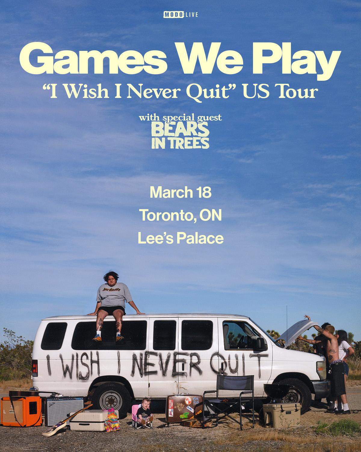 Games We Play w/ Bears In Trees