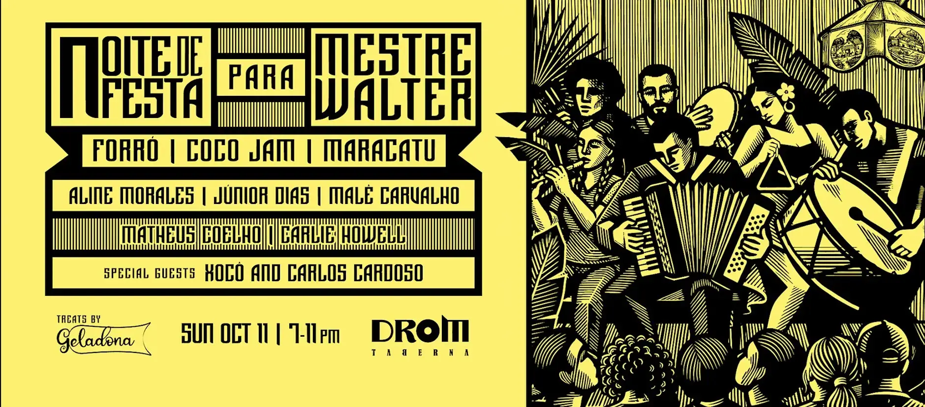 Noite de Festa Para Mestre Walter