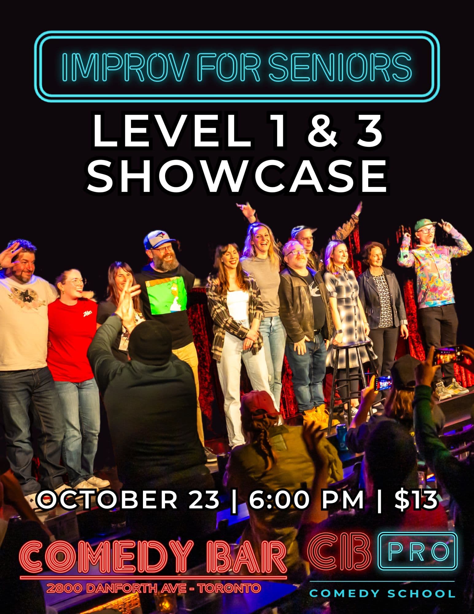 SHOWCASE: Improv 60+ Level 1 & 3