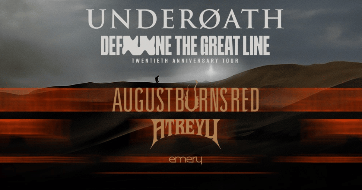 Underoath: Define The Great Line 20th Anniversary Tour