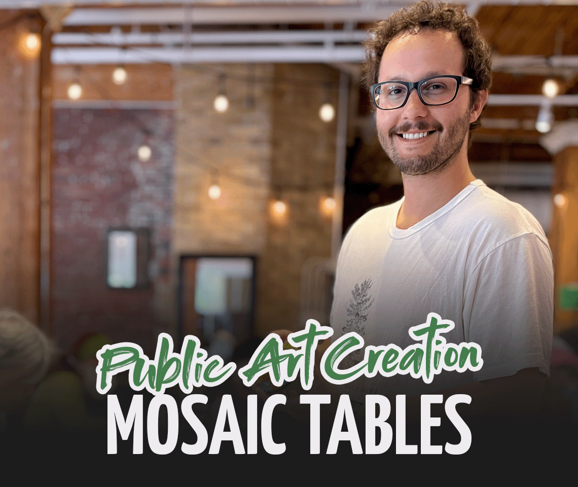 Community Mosaic Workshop: Help complete The Esplanade tables