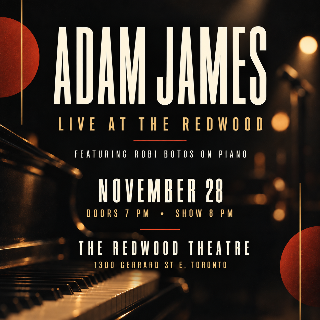 Adam James Live