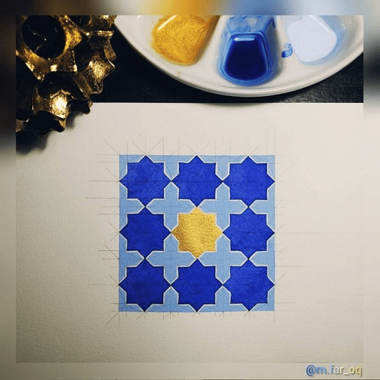 Artists Circle: Geometric Art and Watercolours