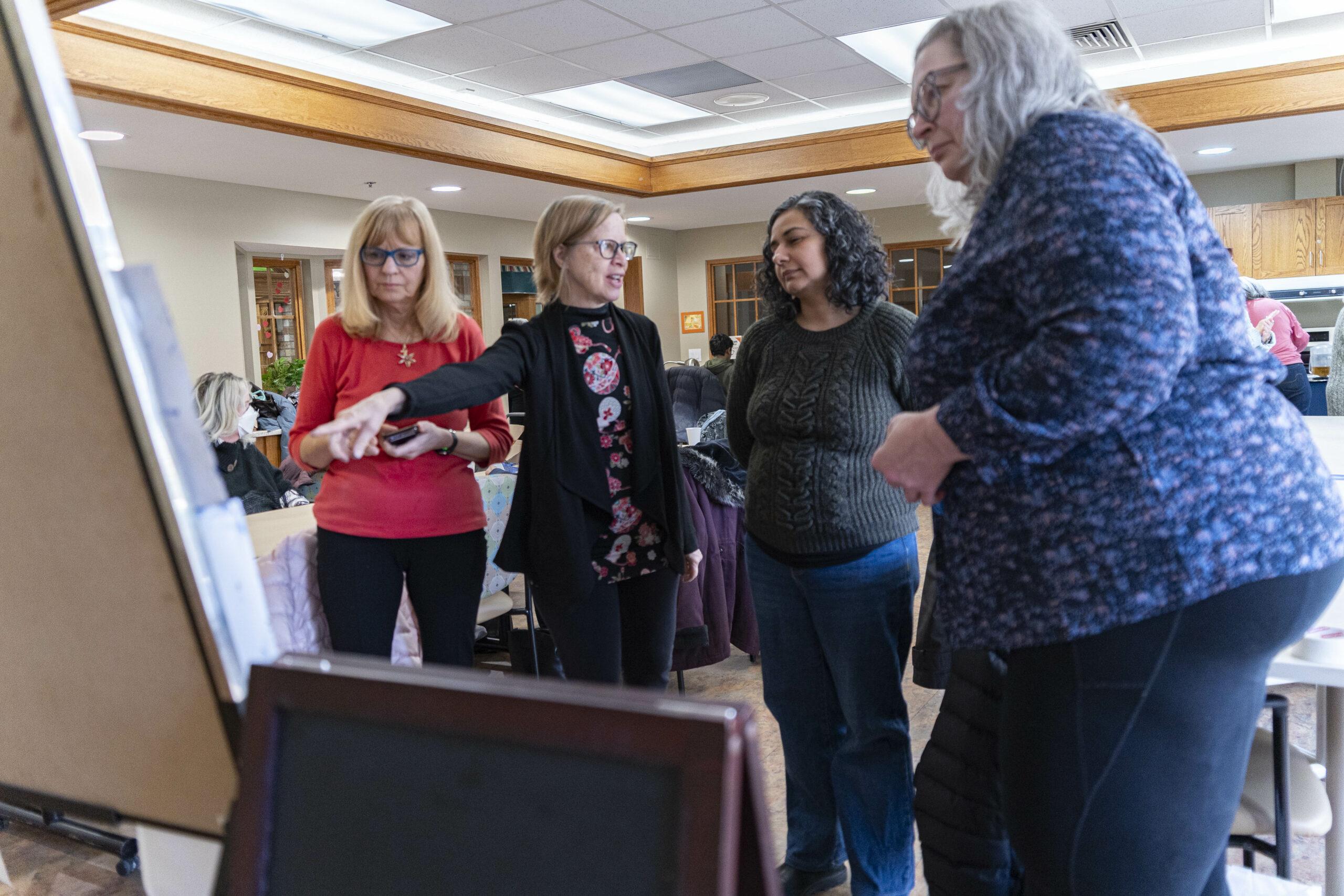 Seniors Textile Art Program at Humber Heights