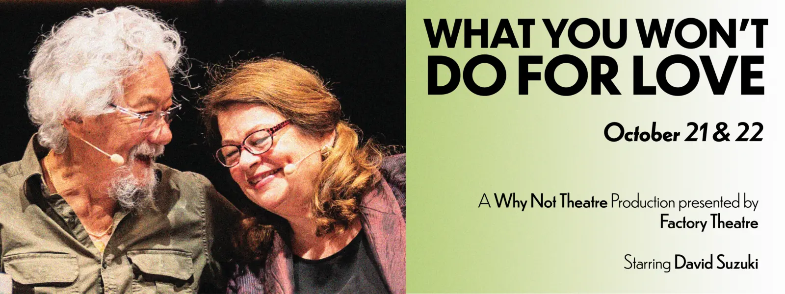 What You Won’t Do For Love