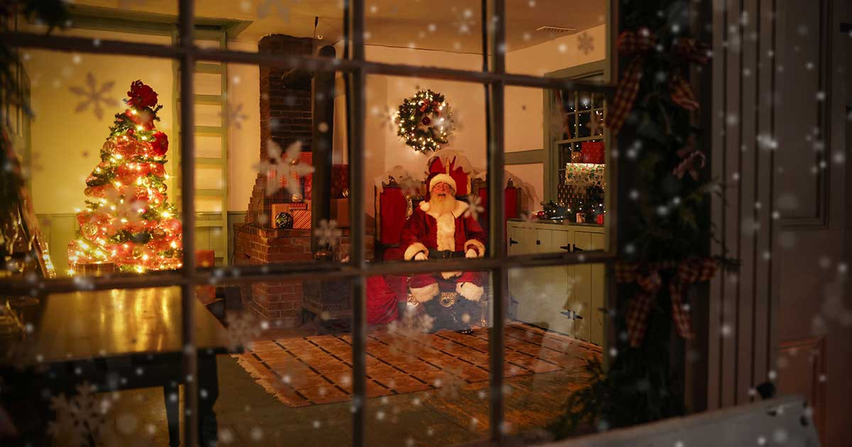 Santa at The Village