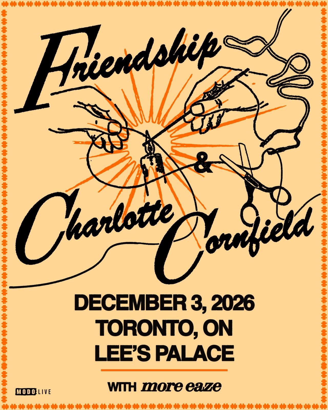 Charlotte Cornfield and Friendship with more eaze