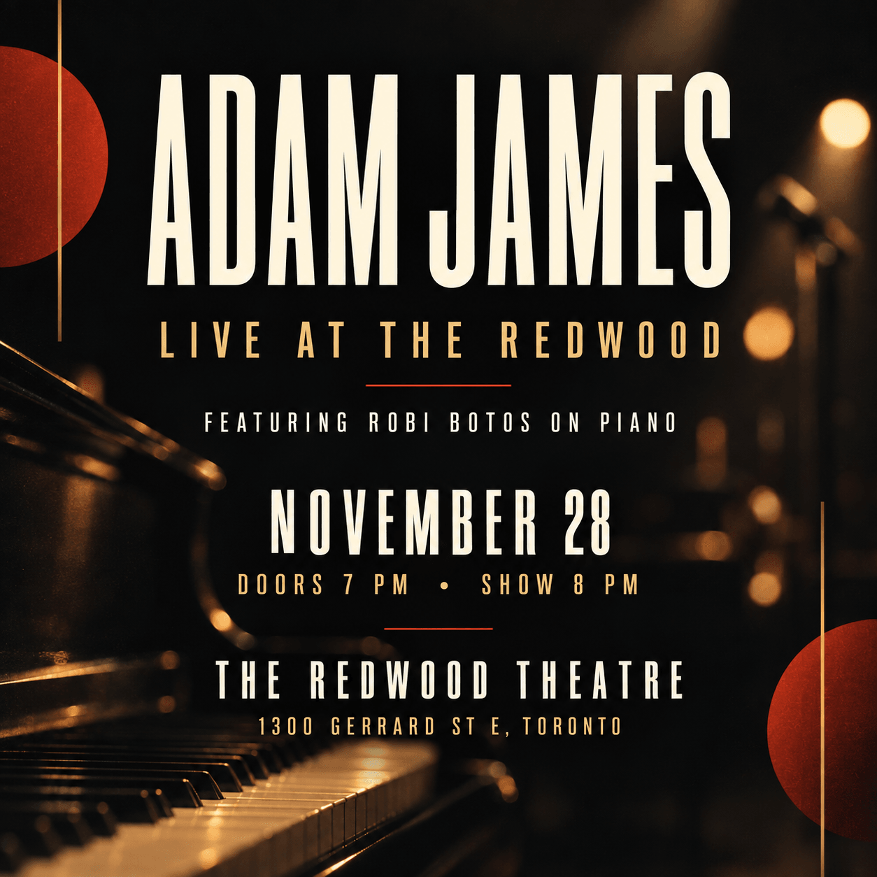 Adam James Live