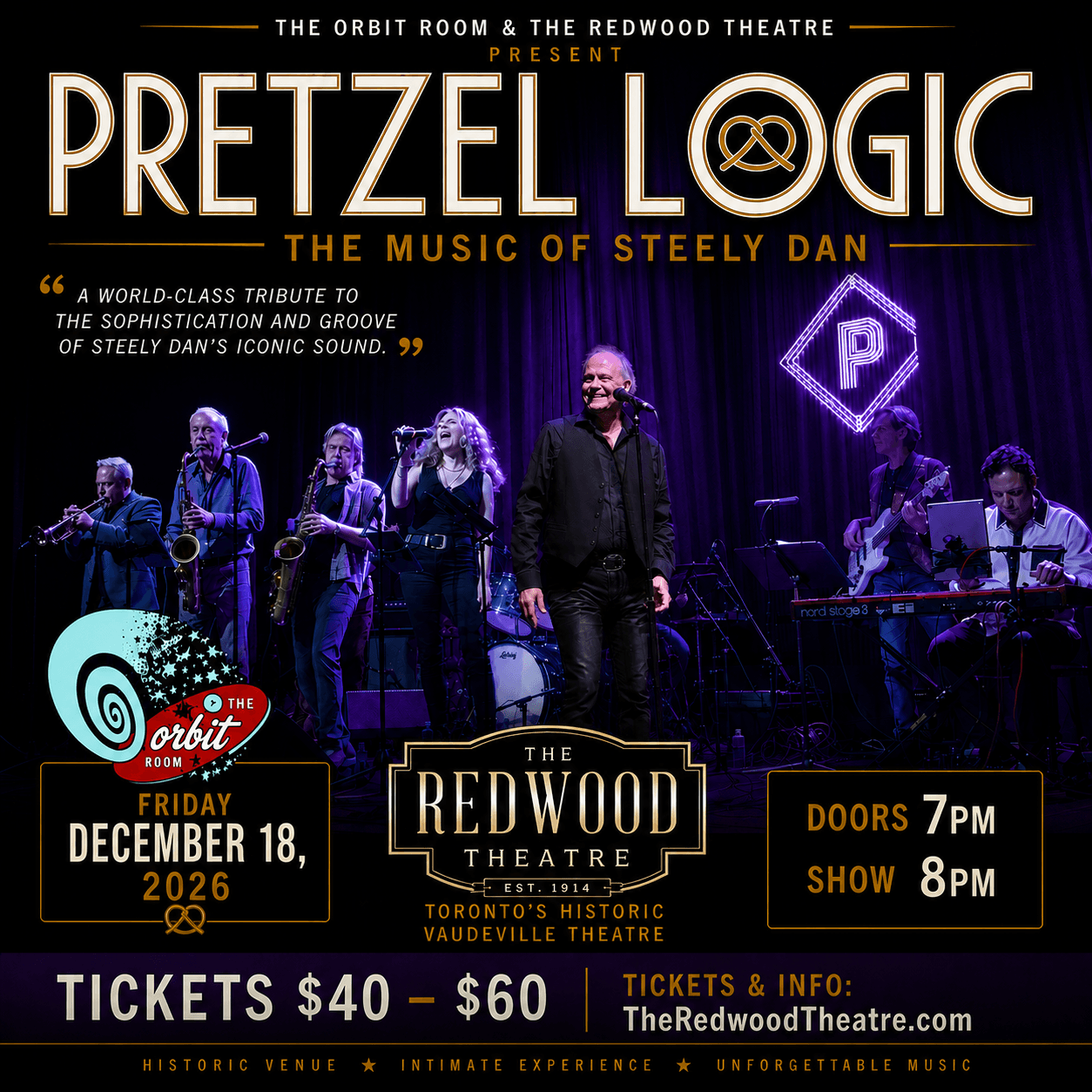 Pretzel Logic — The Music of Steely Dan