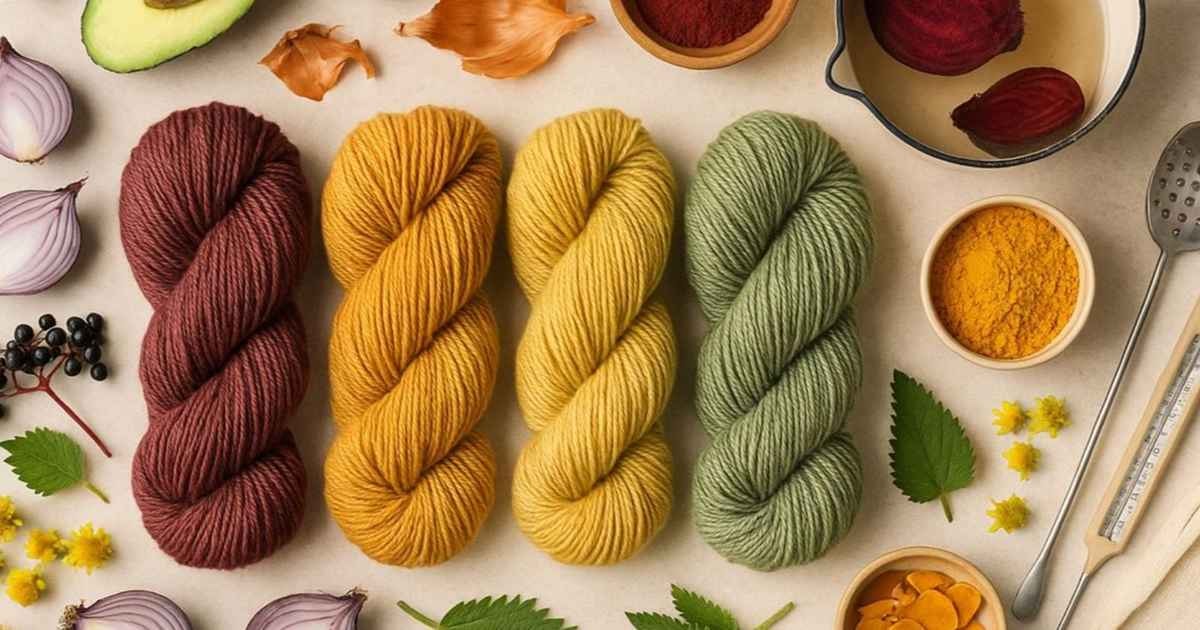 Natural Dyeing with Wool Workshop