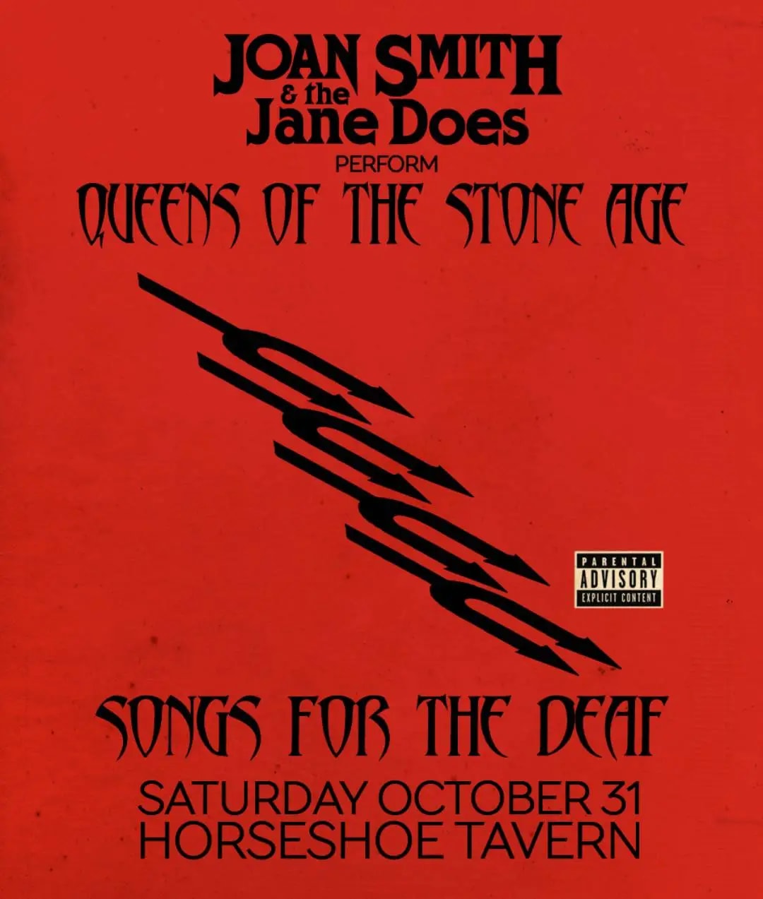 Joan Smith & The Jane Does perform Queens Of The Stone Age: Songs For The Deaf