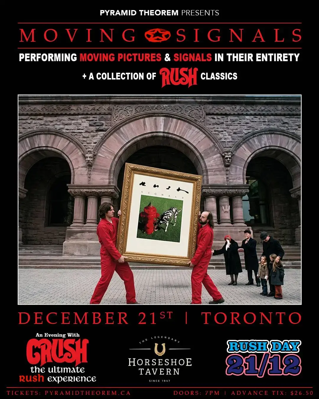 An Evening With CRUSH: The Ultimate Rush Experience