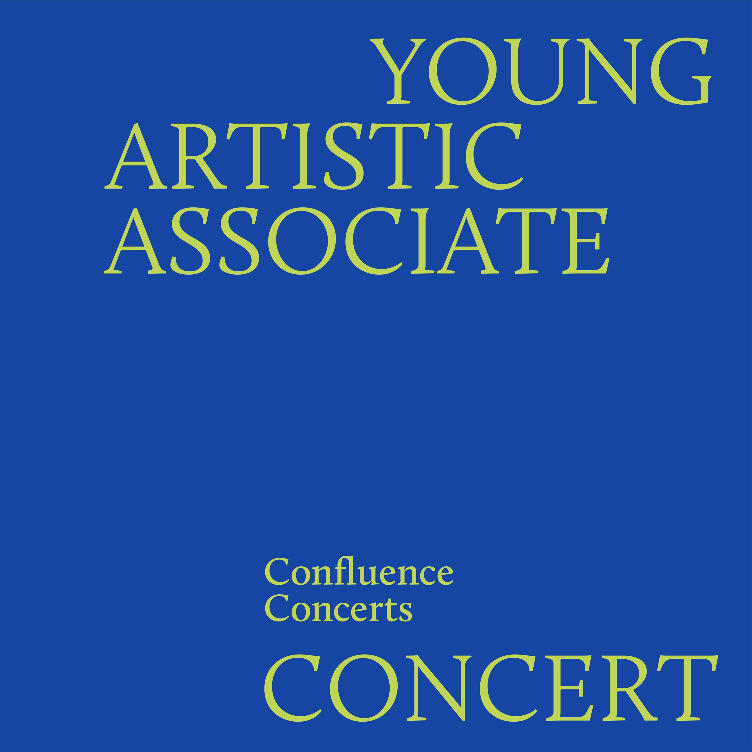 Young Artistic Associate Concert: Anika Venkatesh