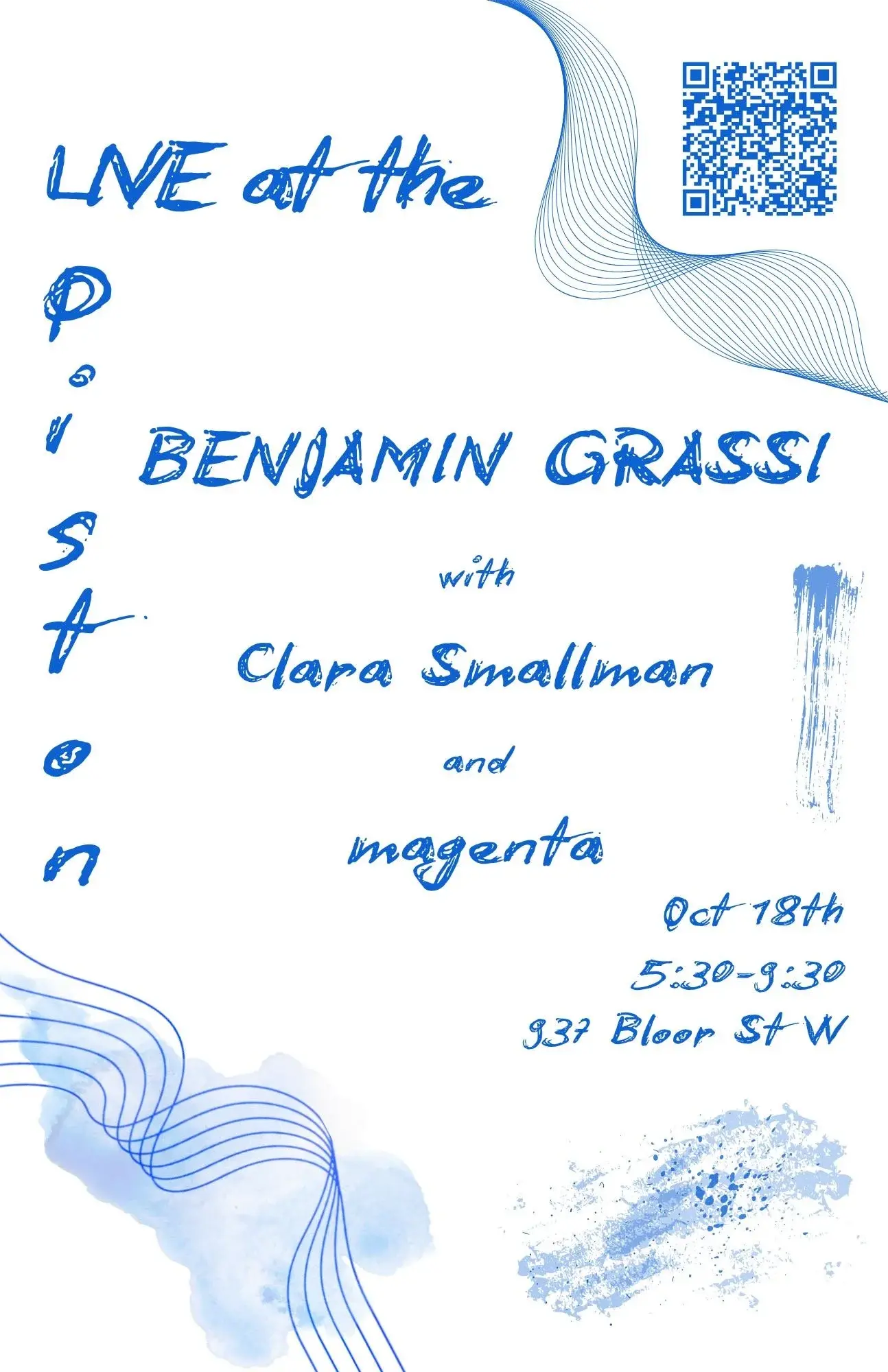 Benjamin Grassi w/ Clara Smallman & Magenta