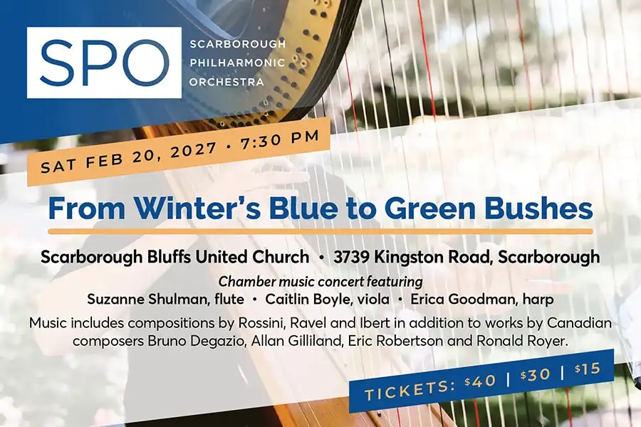 From Winter's Blue to Green Bushes