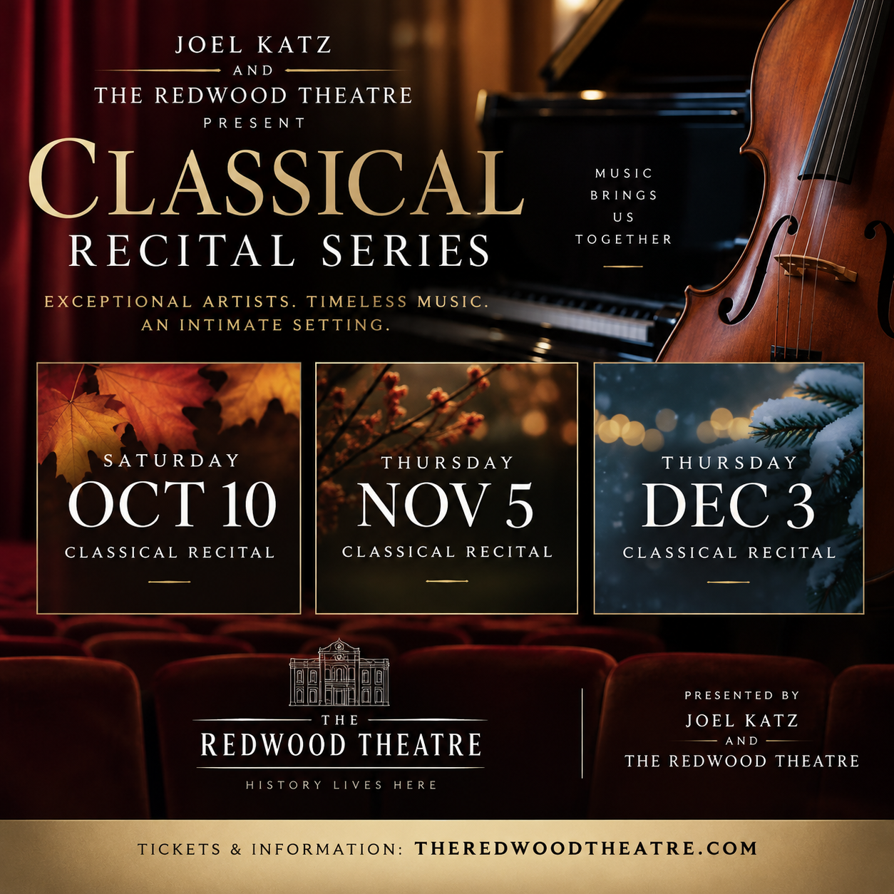 Rising Stars: Classical Recital Series - Jerry Hu Piano