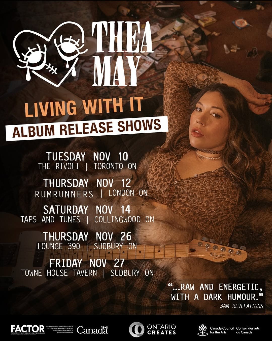 Thea May Living With It EP Release Party