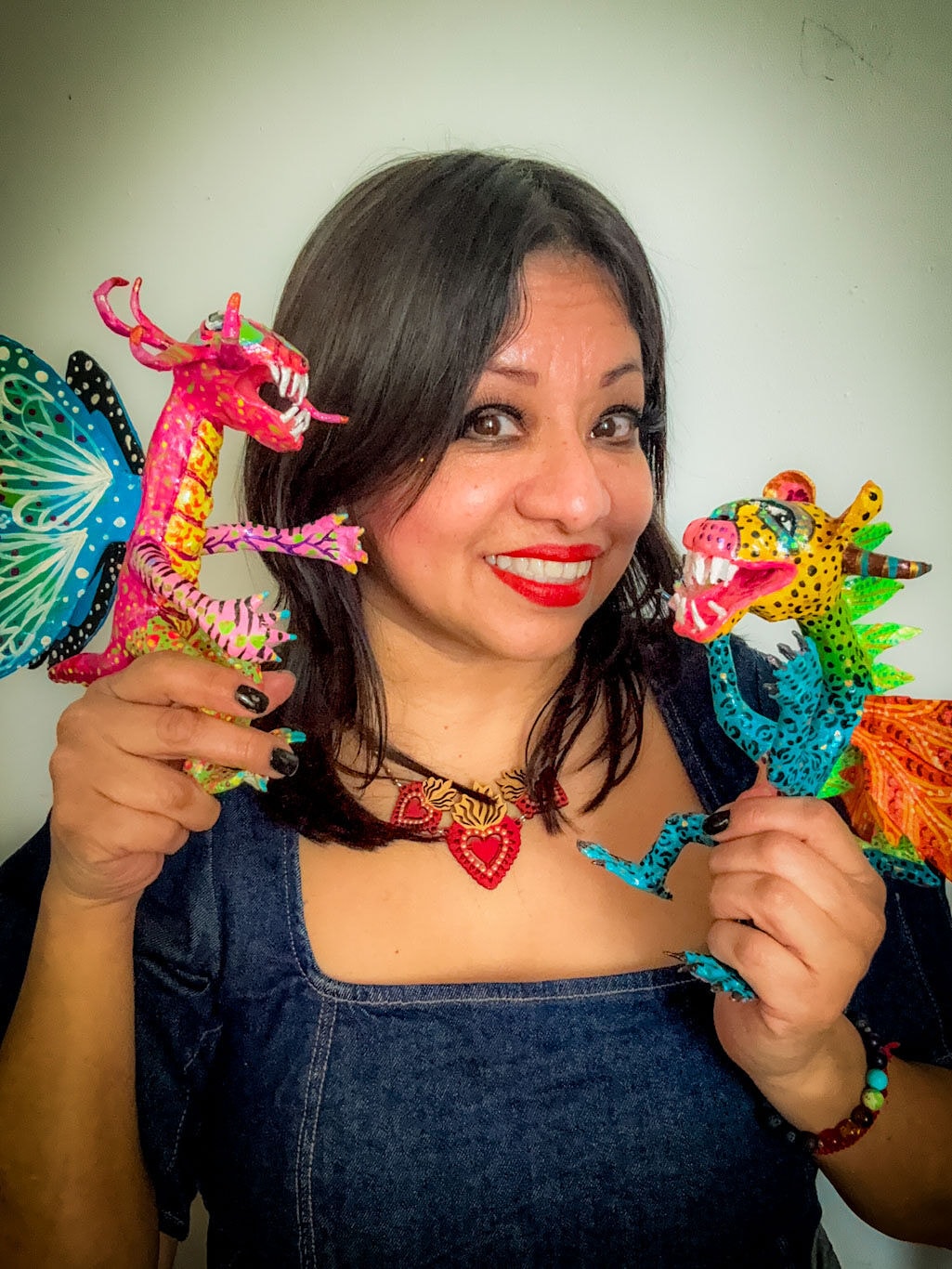 Paper Mache Alebrijes sculpture drop-in studio (Session 5)