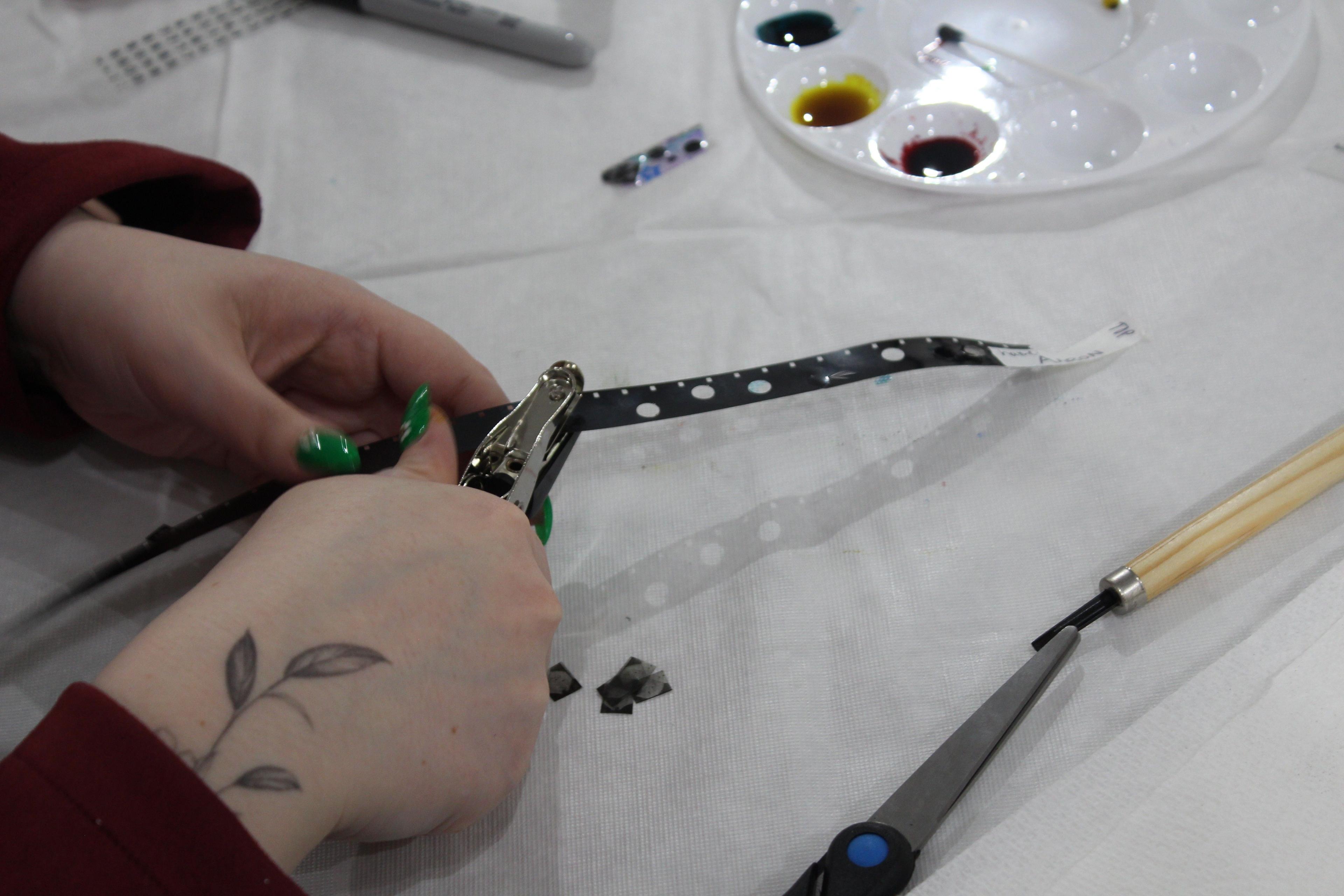 Artists in the Library: Animate with 16mm film