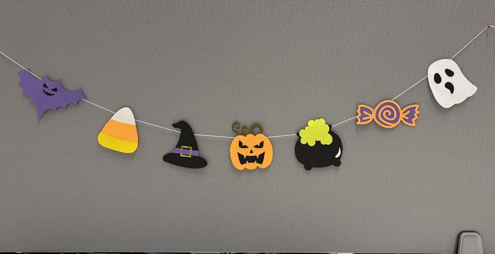 Crafting for Adults: Halloween Garland