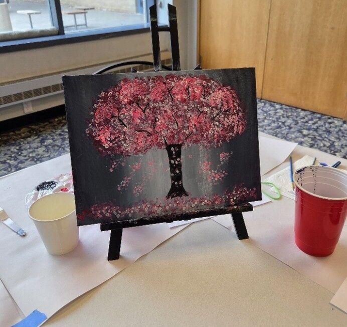 The Golden Paintbrush: Painting Class for Seniors
