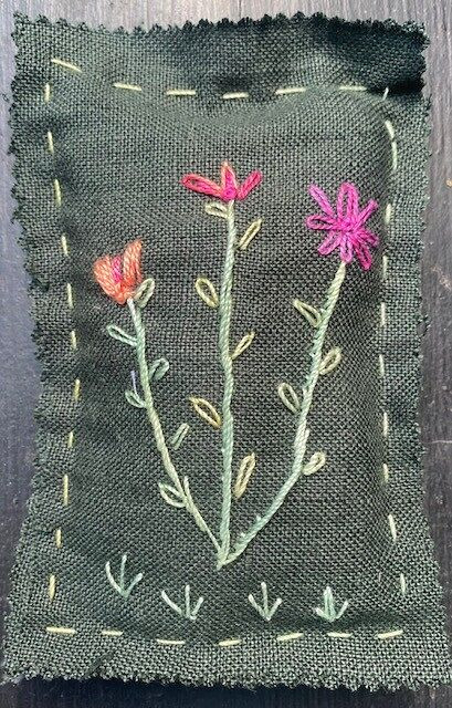 The Library Social Spot : Lavender Sachet Embroidery Workshop