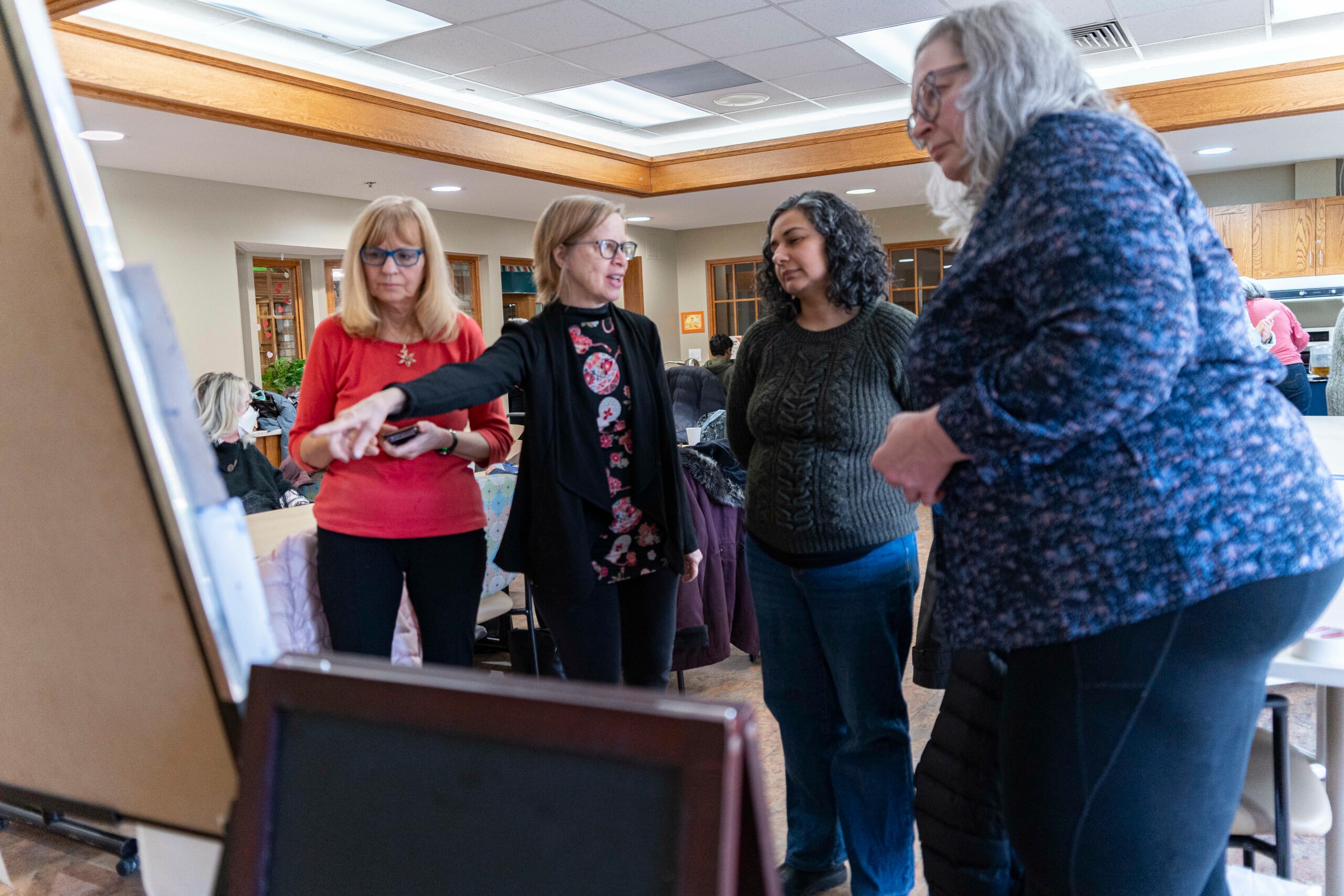 Seniors Textile Art Program at Humber Heights