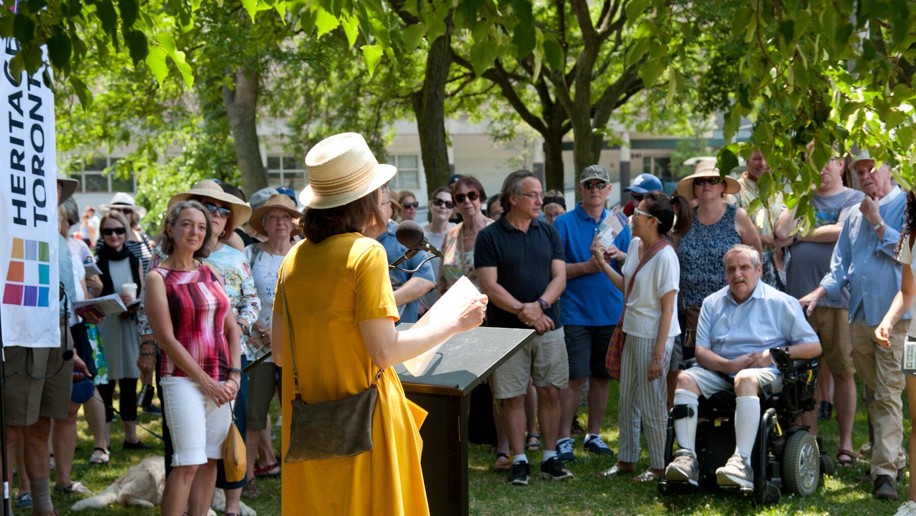 Diamond Park Plaque Presentation
